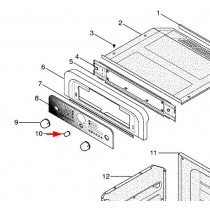 Bouton programmateur (repère 10)