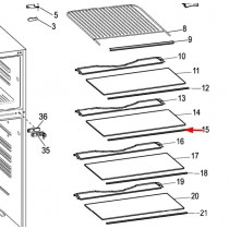 Profil avant (repère 15)