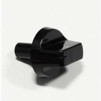 Bouton bruleur gaz noir