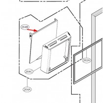 Portillon home-bar (repère 264B)