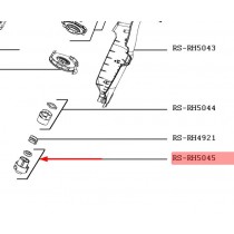 Embout connecteur rouge