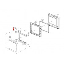 Portillon + cadre (ensemble 12)