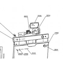 PLATINE DE COMMANDE (repère 2034)