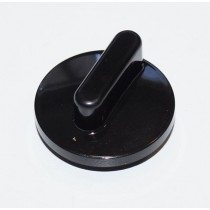 Bouton de minuterie noir