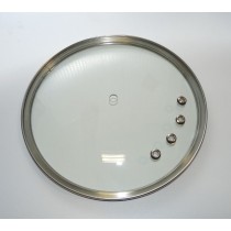 Couvercle en verre pour cuiseur vapeur