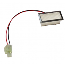 BARRE LED RECT 12V CORN INOX 3200K