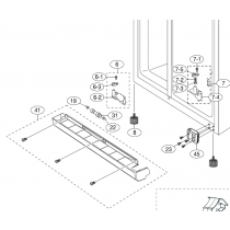 Plinthe (repère 41)