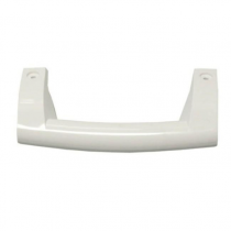 Poignée de porte blanche