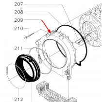 Cuve avant (repère 209)