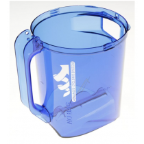 Bac à poussière bleu