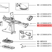 Boitier inferieur blanc