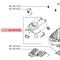 Couvercle complet violet