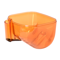 Bac à poussière orange