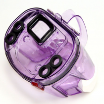 Bac à poussière violet