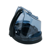 Bac à poussière bleu