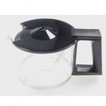 Verseuse avec couvercle noir