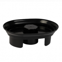 Bac noir pour cuiseur vapeur