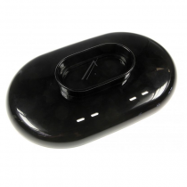 Couvercle noir pour cuiseur vapeur