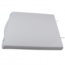 Porte blanche avec crochet