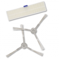 Kit filtre poussière fine + 2 brossettes