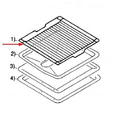 Grille de four (repère 1)