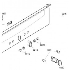 Bouton sélecteur (repère 0225)