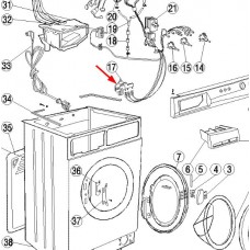 Sécurité de porte (repère 17)