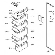 Portillon 43.1cm X 20.2cm (repère 0215)