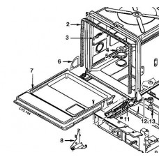 ENJOLIVEUR BLANC GAUCHE (repère 6)