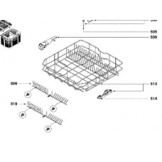 Panier inférieur non équipé (repère 513)