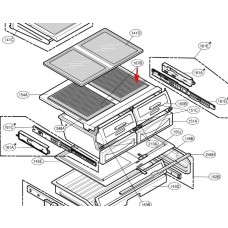 Clayette x1 (repère 167B)