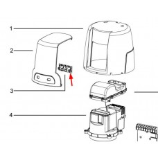 Carte de commande (repère 3)