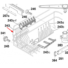 Panier inférieur (repère 243)