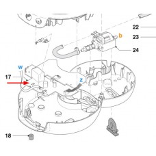 Carte électronique (repère 17)