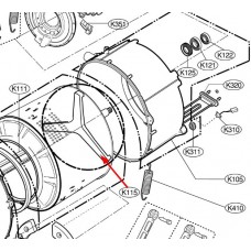 Croisillon de tambour (repère K115)