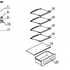 CLAYETTE INTERMEDIAIRE (repère 18)