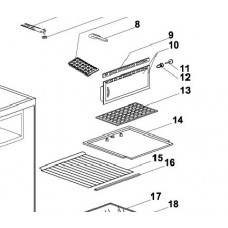 PORTILLON EVAPORATEUR (repère 10)