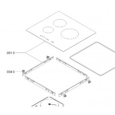 Dessus de table induction (repère 0310)