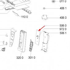 Carte électronique (repère 5060)