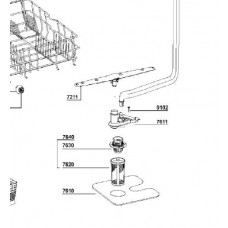 BRAS DE CYCLAGE INFERIEUR (repère 7211)