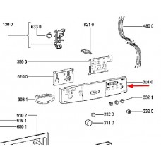 Bandeau inox (repère 3010)