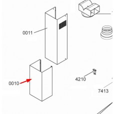 Cheminée inférieure (repère 0010)