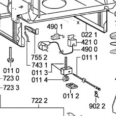 PIED ARRIERE (repère 0112)