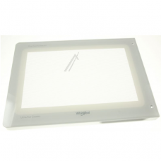 Vitre extérieure blanche