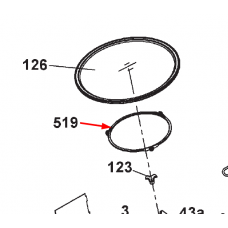 Support à roulettes (repère 519)