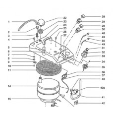 Cache voyant rouge 1161B/RC455 (repère 48)