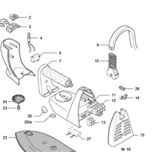 Cable vapeur (repère 9)