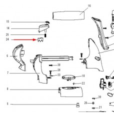Micro-interrupteur fer (repère 24)