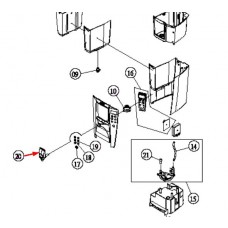Robinet frontal (repère 20)