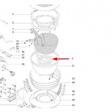 Résistance friteuse QD590A (rep. 9)